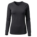 GOLF NANO T-Shirt langarmig V .damen
