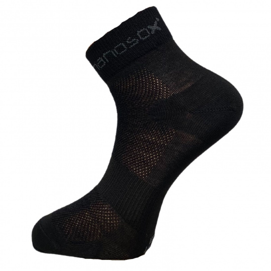 nanosox SPORT CYCLON Socken .schwarz+Farbe