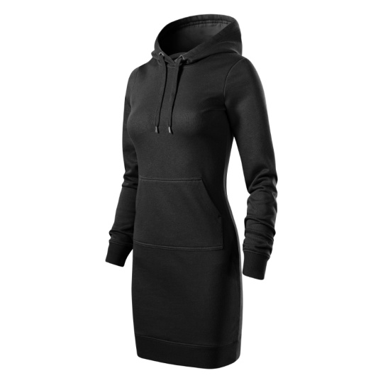 PROTTON Kleid : langer Kapuzenpulli .damen