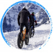 Zum Radfahren und Laufen