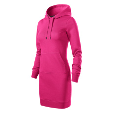 PROTTON Kleid : langer Kapuzenpulli .damen