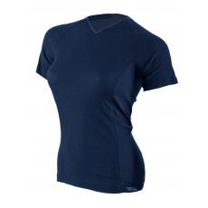 COOL functional NANO Kurzarm-T-Shirt mit V-Ausschnitt - Damen
